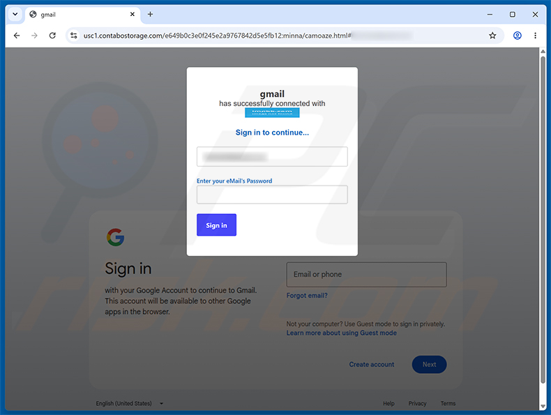 Pagina di phishing Documents Are Waiting For Your Approval