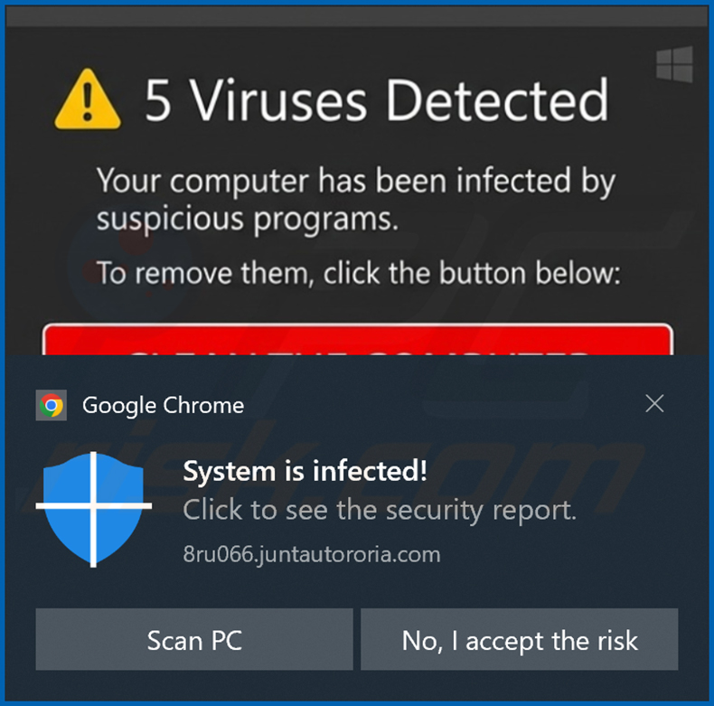 notifica di juntautororia[.]com