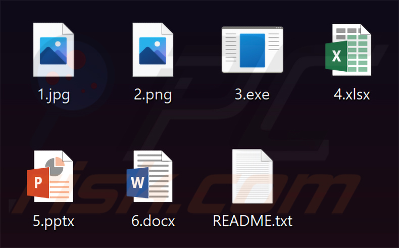 File crittografati dal ransomware NoMatter (nessuna estensione aggiunta)