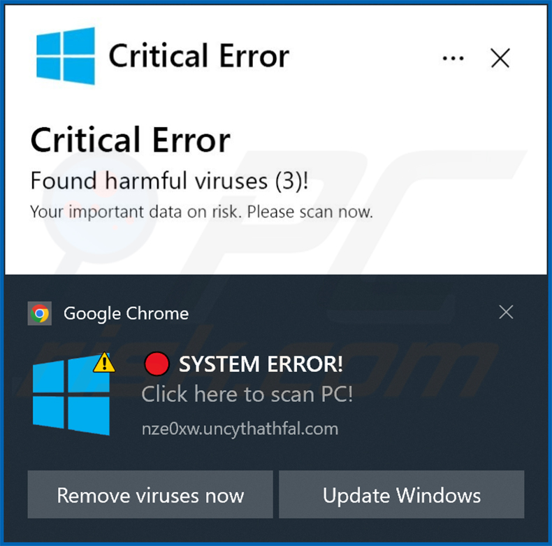 notifica di uncythathfal[.]com