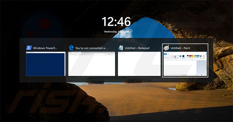 Falsa schermata di blocco di Windows di SynkLoader (fonte expel-com)