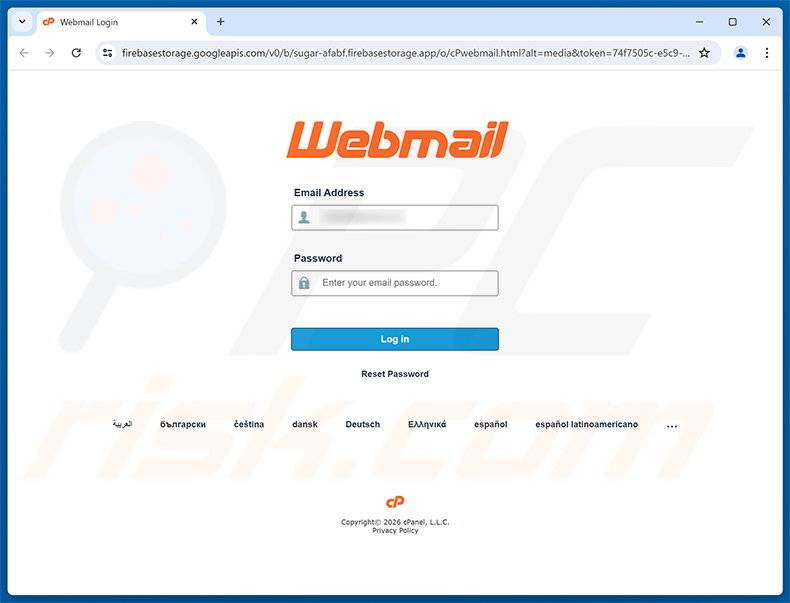 Pagina di phishing Review The Invoice And Confirm The Payment