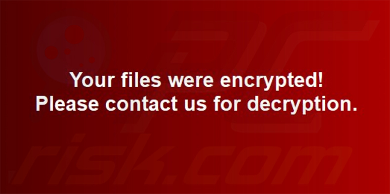 Sfondo di RIED Ransomware