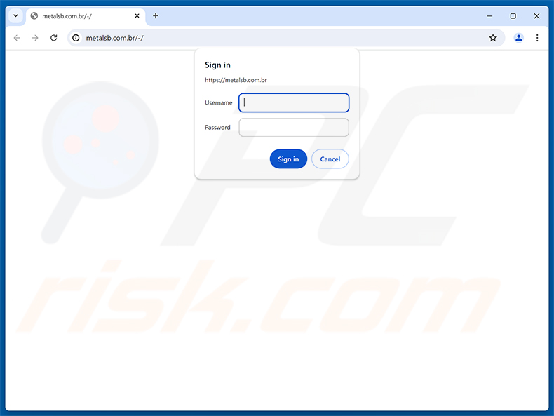 Pagina di phishing SumUp Payment Mode Confirmation truffa via email