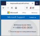 MS-Windows Support Alert POP-UP Truffa