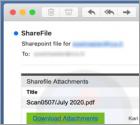 SharePoint Email Scam