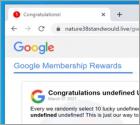 Google Membership Rewards POP-UP Truffa