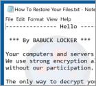 Babyk Ransomware