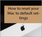 Come ripristinare il tuo Mac alle impostazioni predefinite?