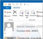 Purchase Order Email Virus