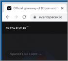 SpaceX BTC And ETH Giveaway POP-UP Truffa