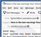 Your System Has Been Hacked With A Trojan Virus Email Truffa