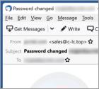 Your Password Has Been Changed Email Truffa