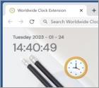 Worldwide Clock Extension Browser Hijacker