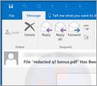 A File Was Shared With You Email truffa