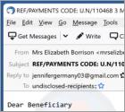 Scam Victim Compensation Funds Email Truffa