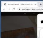 Apple Security Center POP-UP Scam (Mac)