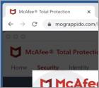 McAfee - A Virus Has Been Found On Your PC! POP-UP Truffa