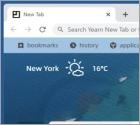 Yearn New Tab Browser Hijacker