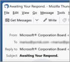 Microsoft Ending Promotion Award Email Truffa