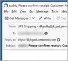 IPS Pending Package Delivery Email Truffa