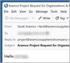Saudi Aramco Email Truffa