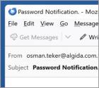 Microsoft Office 365 - Password Notification Email Truffa
