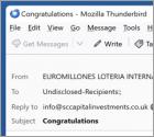 EUROMILLONES LOTERIA INTERNATIONAL Email Truffa