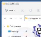 Applicazione potenzialmente indesiderata di ResearchSecure