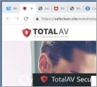 TotalAV Security - Your PC Is Infected With 5 Viruses! POP-UP Truffa