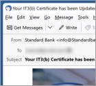 Standard Bank IT3(b) Policy Email Truffa