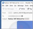 VAT Refund Email Truffa