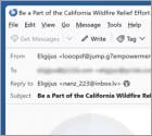 Binance Charity - California Wildfires Fundraiser Email Truffa