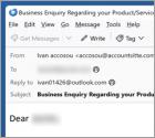 Inquire About Your Product/Service Email Truffa