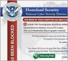 Virus U.S. Department of Homeland Security Questo computer è stato bloccato