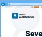 Annunci di Storm Warnings