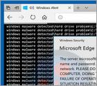 Windows Malware Detected POP-UP Truffa