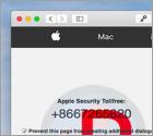 VIRUS ALERT FROM APPLE POP-UP Truffa (Mac)