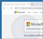 Microsoft Authorised Device Care POP-UP Truffa