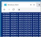 Windows Antivirus - Critical Alert POP-UP Truffa