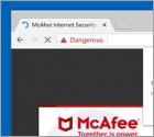 Your McAfee Subscription Has Expired POP-UP Truffa