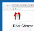 Dear Chrome User, Congratulations! POP-UP Truffa