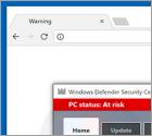 Windows Defender Security Center POP-UP Truffa
