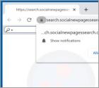 SocialNewPages Browser Hijacker (Dirottatore)
