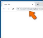 StreamingSearch Browser Hijacker (Dirottatore)