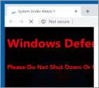 Windows Defender Alert (0x3e7) POP-UP Truffa