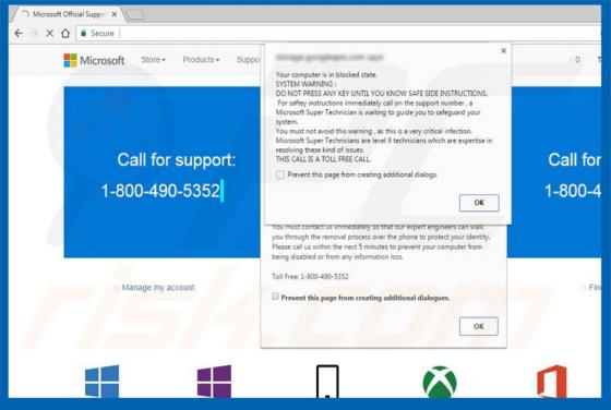 Your Computer Is In Blocked State Truffa