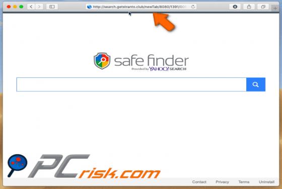 Search.getstranto.club Dirottatore (Mac)