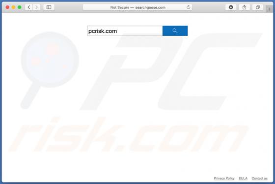 Searchgoose.com Dirottatore (Mac)