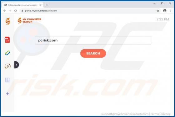 MyConverterSearch Browser Hijacker (Dirottatore)